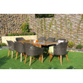 High End Garden Dining Set PE Rattan Resin Wicker Furniture